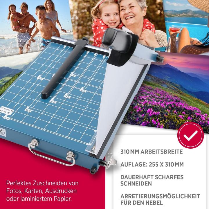 Actual product image Olympia G 3115 DIN A 4 Lever cutter (15 Sheets, A4)