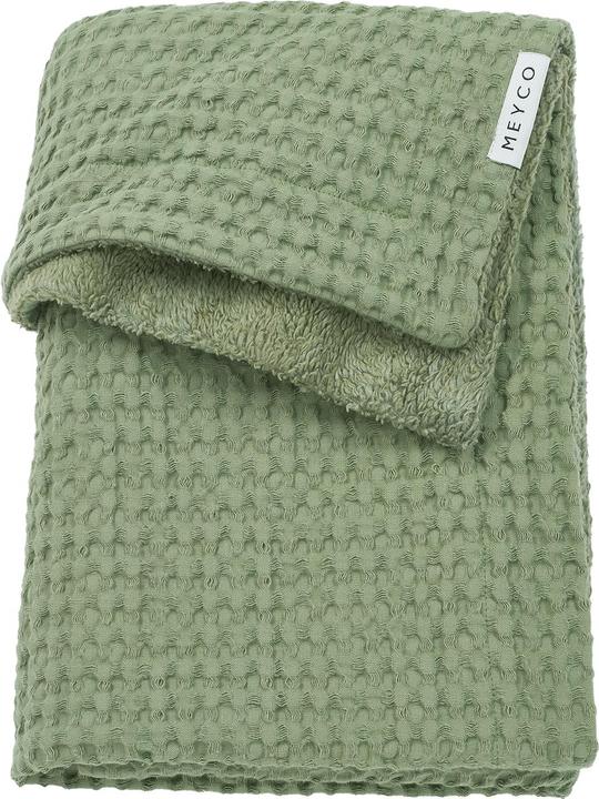 Meyco Couverture gaufrée pour bébé Teddy grande