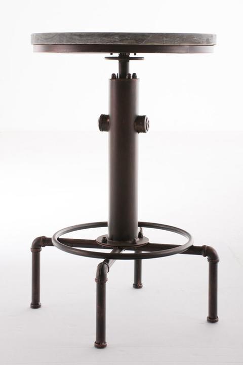 Immagine prodotto CLP Tavolo da bar Lumos, legno, bronzo