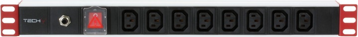 Immagine prodotto Techly I-CASE STRIP-813T Distributore di corrente per accessori per rack