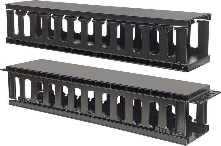 Produktbild Techly I-CASE CABLE-FR2 Rack Zubehör Kabelmanagementtafel