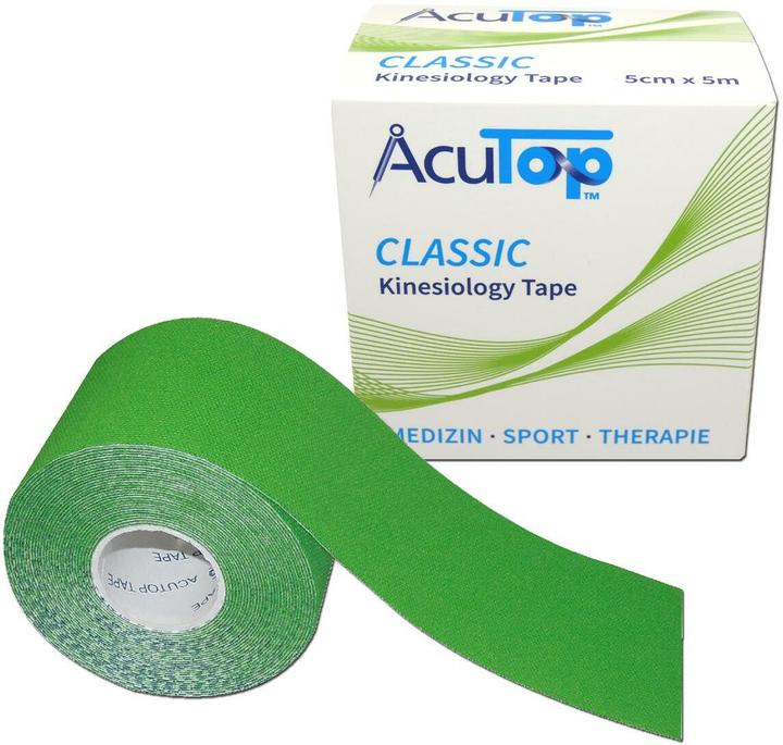 Actual product image AcuTop Classic Tape 5 cm x 5 m Apple Green (5 m)