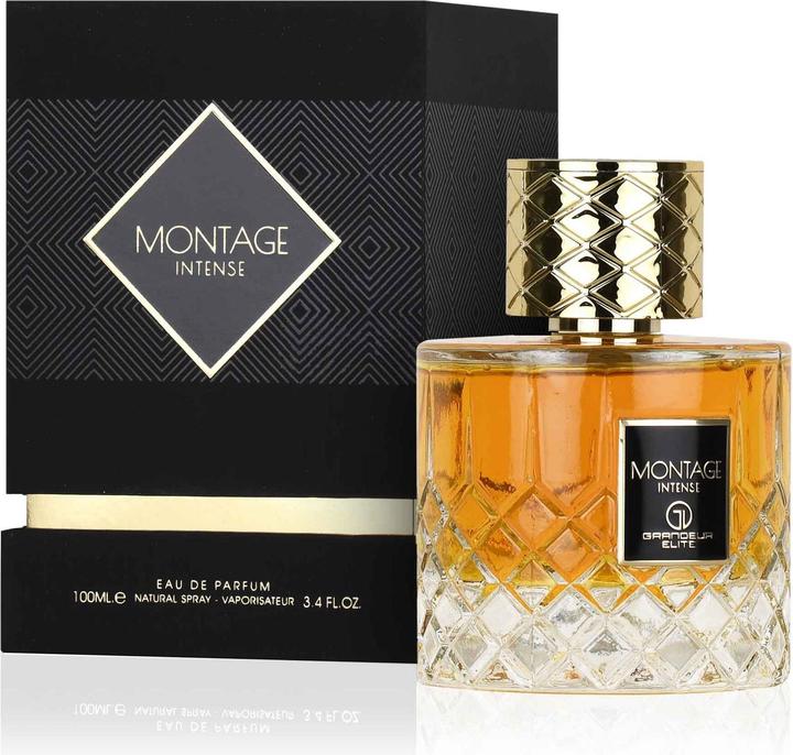 Immagine prodotto Grandeur Elite Profumo Grandeur Montage Intense EDP 100ml Khamrah Angel Fragrance (Eau de parfum, 100 ml)