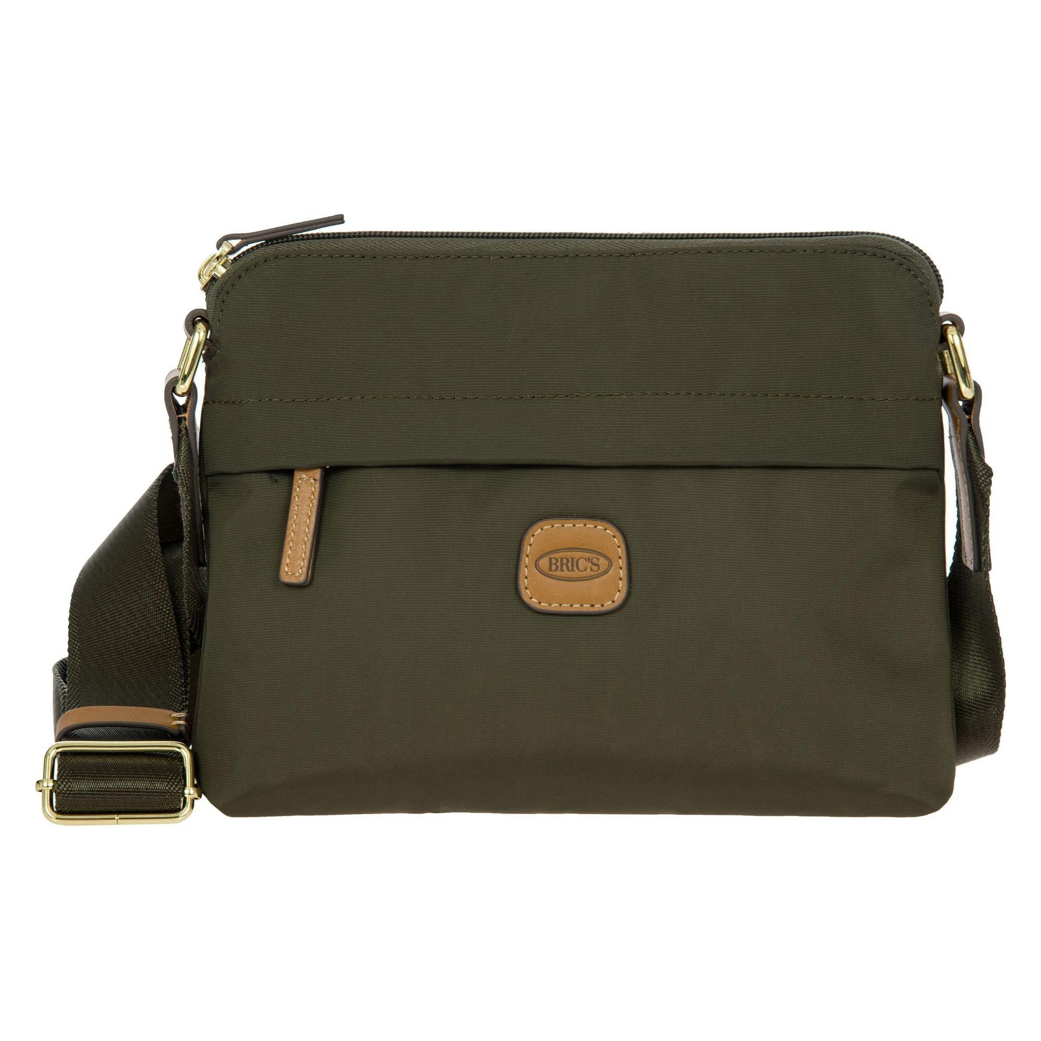 Brics, Damen, Handtasche, X-Collection Umhängetasche 23 Cm, Grün