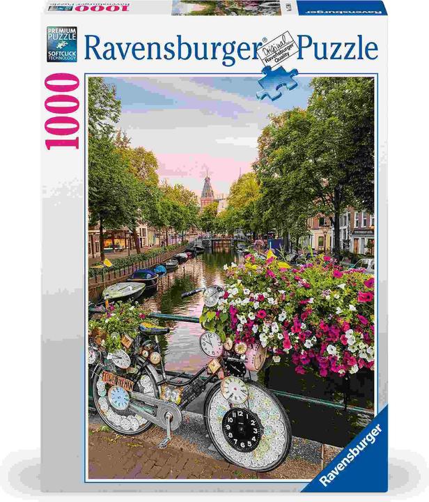 Immagine prodotto Ravensburger Bicicletta Amsterdam 1000p (1000 pezzi)