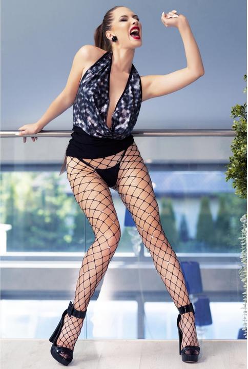 Produktbild Chilirose Strass-Netzstrumpfhose CR4655 (S, M)