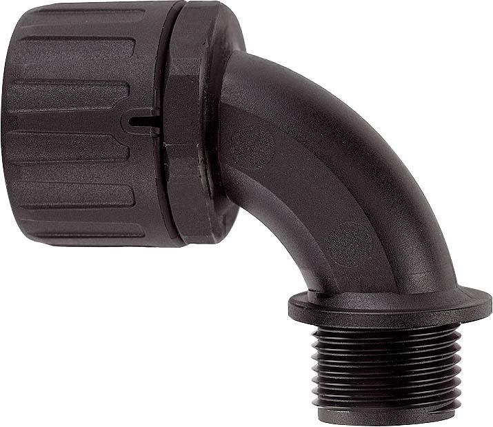 Produktbild Lapp LAPPKABEL 55506505 - SILVYN® FPAG 90° M 16 x 1,5 - schwarz (55506505)