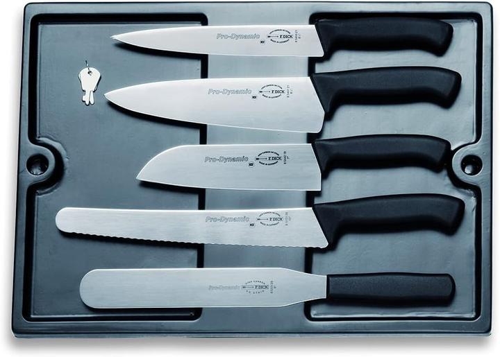 Actual product image F. Dick Manhattan 14-Piece Knife Set with Case, Professional and Hobby Chef Tools