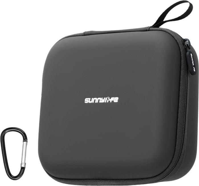 Sunnylife Lederhülle mit Netzfach für Neo 2 (schwarz) (Drohnen Tragetasche, DJI Neo 2)