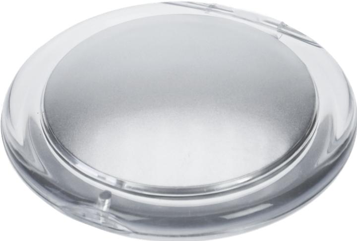 Produktbild Taschenspiegel Acryl/Silber mit 7-fach Vergrösserung, Ø 8,5 cm
