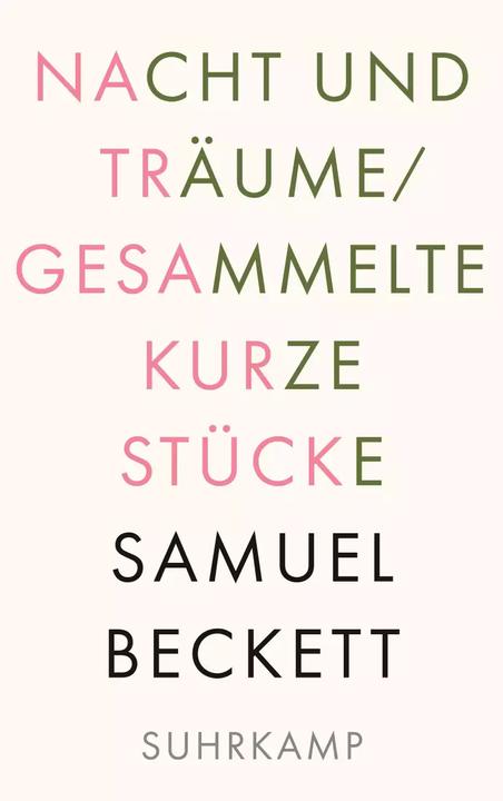 Actual product image Night and dreams (Elmar Tophoven, Samuel Beckett, Erika Tophoven, German)