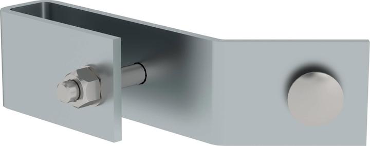 Munk Railbevestiging voor ladderboom gegalvaniseerd staal (Steigers, 5 cm)