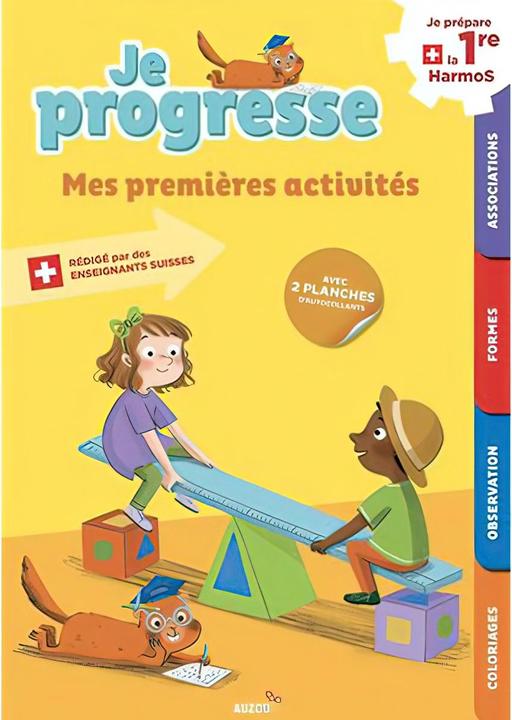 Immagine prodotto Je progresse J'entre en 1re harmos / Mes premières activités (Francese, Collettività, 2021)