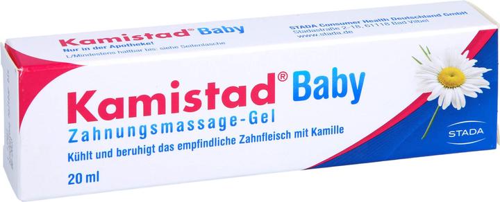 Actual product image Stada Kamistad Baby Gel, 20 ml GEL (20 ml)