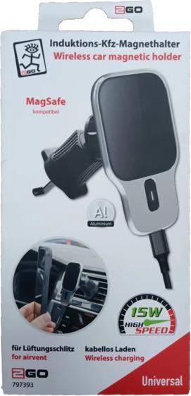 Immagine prodotto 2GO Supporto magnetico per auto per lo slot di ventilazione MagSafe