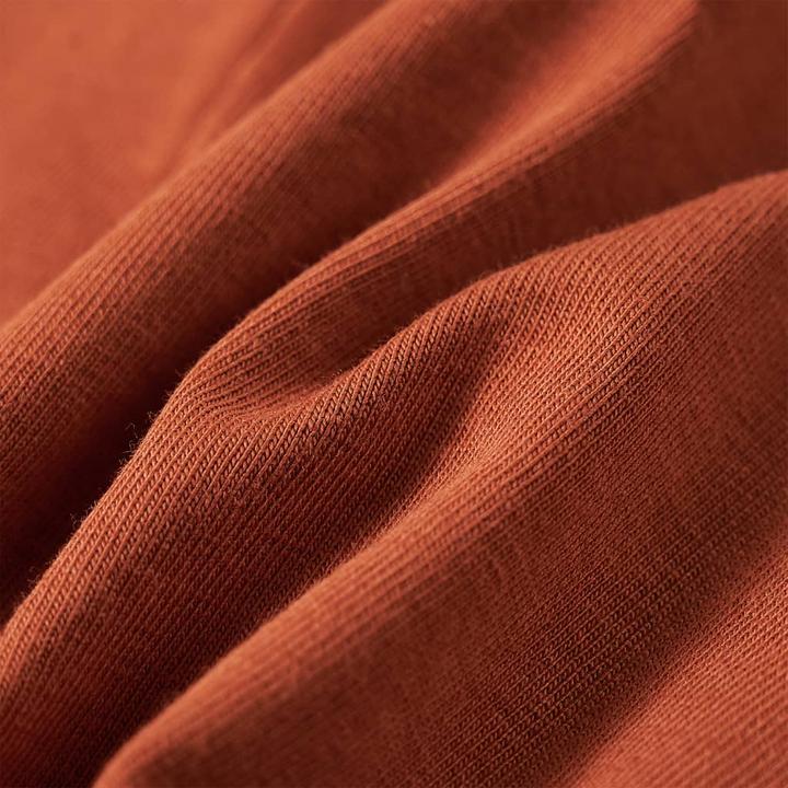 Immagine prodotto vidaXL Camicia da bambino a maniche lunghe Cognac 92,Materiale: 95 % cotone. 5 (92)