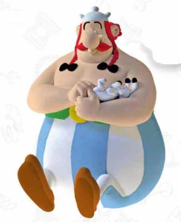 Image du produit Plastoy Tirelire Chibi Obelix Idefix