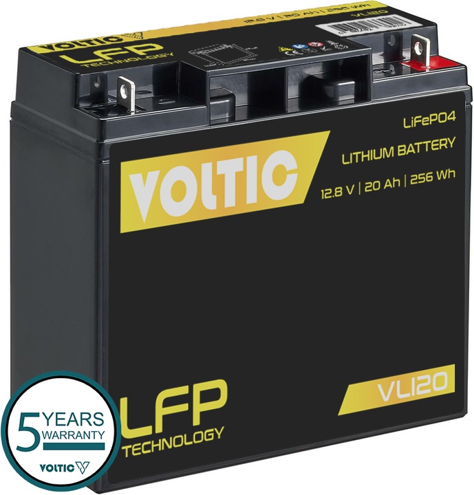 Actual product image Voltic VLI20 (14.60 V, 20 Ah)