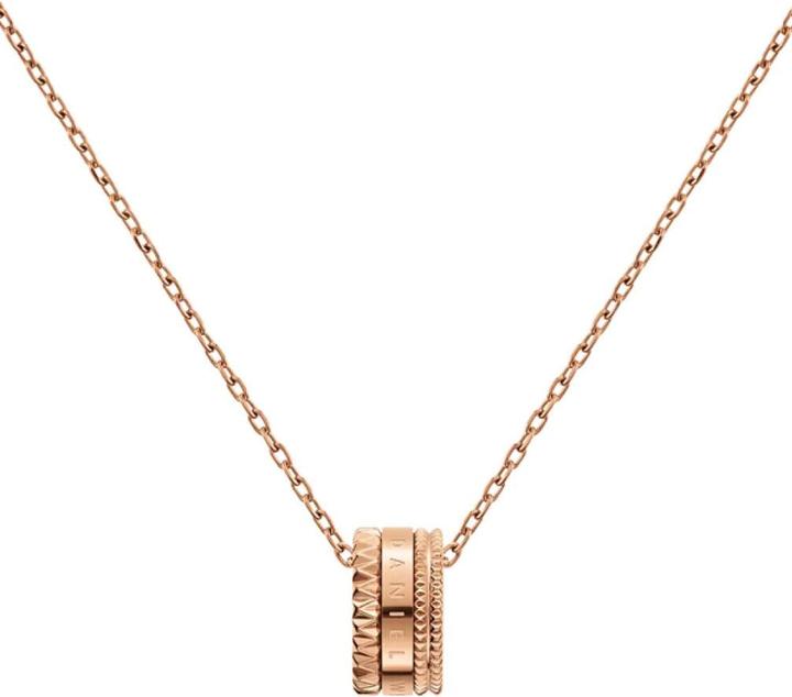 Actual product image Daniel Wellington Stylová bronzová náhrdelnák s kruhovám přívá'skem Elevation DW00400194 (316L)