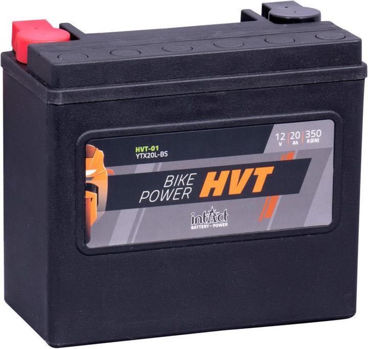 Image du produit Intact GEL-HVT-01 Bike-Power Gel HVT-01 Batterie moto 20Ah GHD20HL-BS (12 V, 20 Ah, 350 A)
