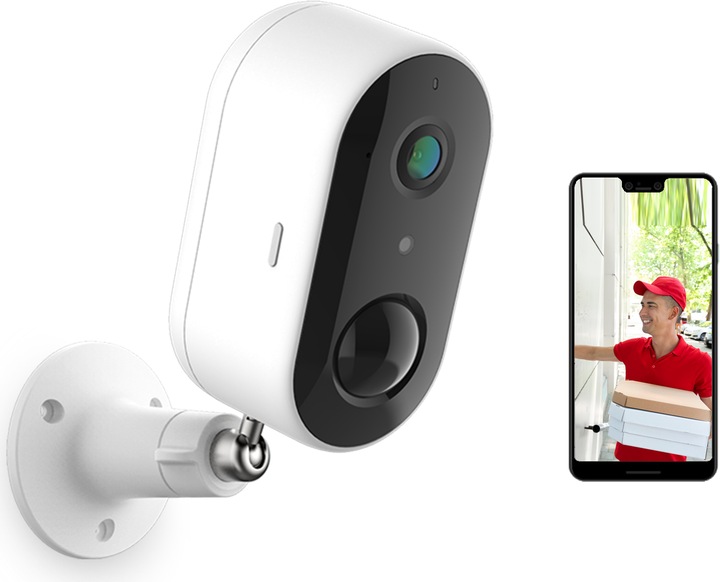 Productafbeelding Laxihub W1 Draadloze Wi-Fi 1080P Camera met oplaadbare batterij (1920 x 1080 Pixels)