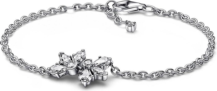 Produktbild Pandora Sparkling Herbarium Cluster Chain Armband (18 cm, Sterling Silber 925)
