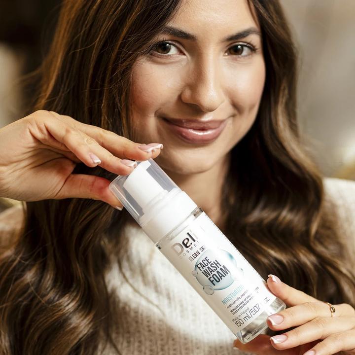 Actual product image Delia Cosmetics Delia Clean Skin Moisturizing Face Cleansing Foam 150ml (Cleansing Foam)