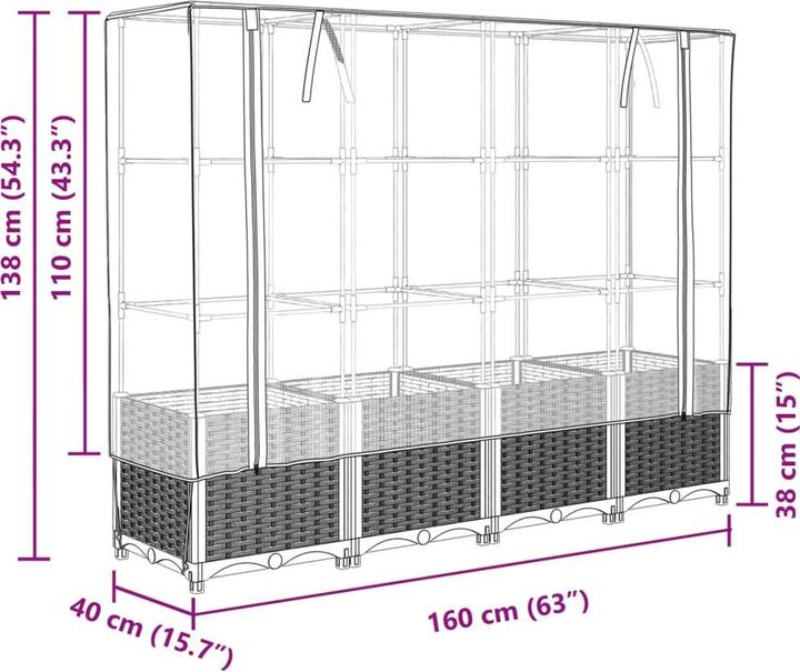 Produktbild vidaXL Lidiia