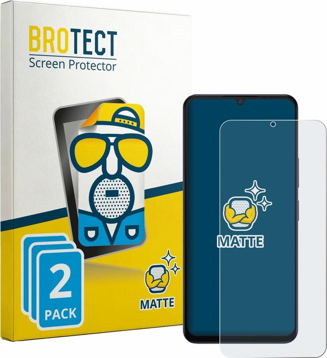 Produktbild BROTECT Entspiegelungsfolie für Itel Zeno 200 Displayschutz Displayschutzfolie Folie Matt