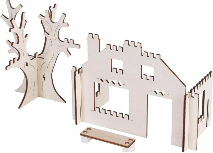 Produktbild Brikkon Haus mit Baum