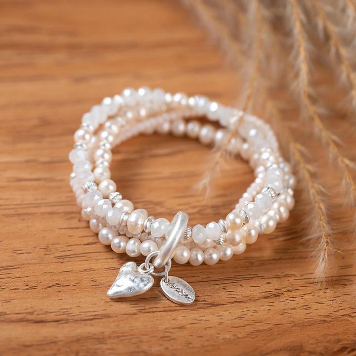 Immagine prodotto Andreani Bracciale con vere perle d'acqua dolce (Vetro)