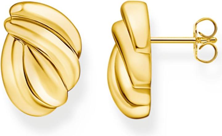 Produktbild Thomas Sabo Ohrstecker organische Formen vergoldet (Silber 925)