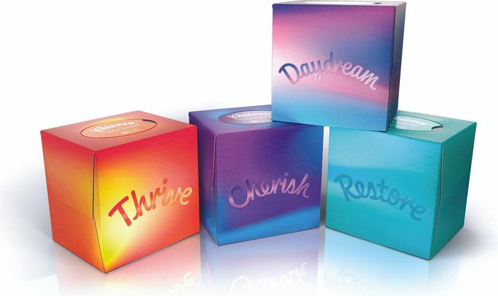 Produktbild Kleenex Collection Kosmetiktücher Würfel Trio