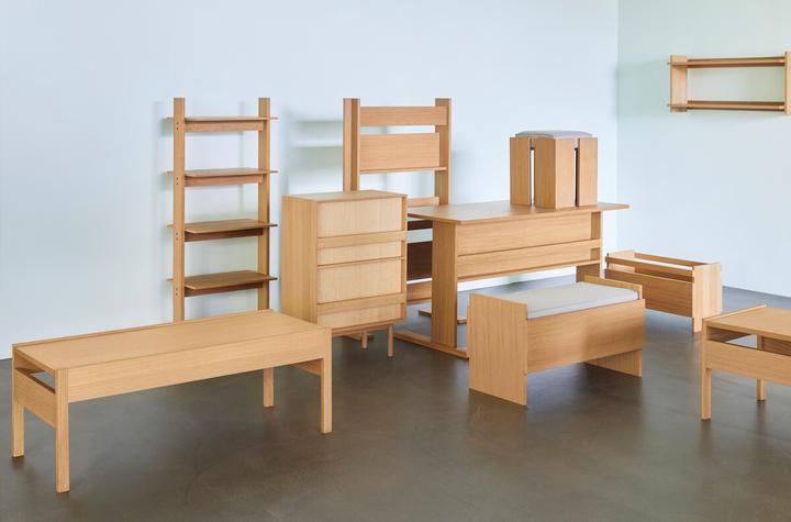 Actual product image Hübsch Forma Magazine Holder/Partition Natural (40 x 40 x 142 cm)