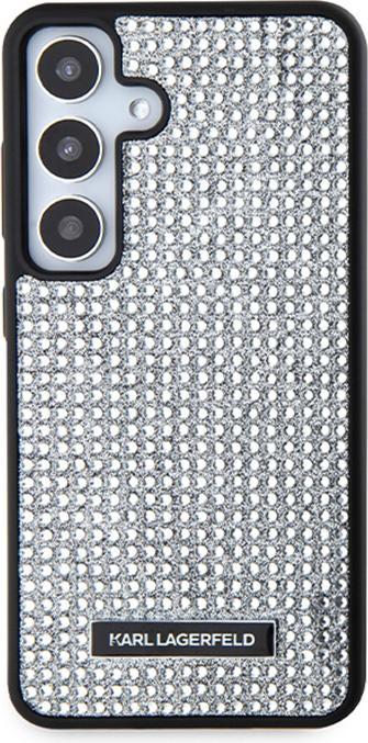 Produktbild Karl Lagerfeld KLHCSHDSPRS S921 hardcase srebrny/silver Rhinestone Metal Logo (Samsung Galaxy S24)