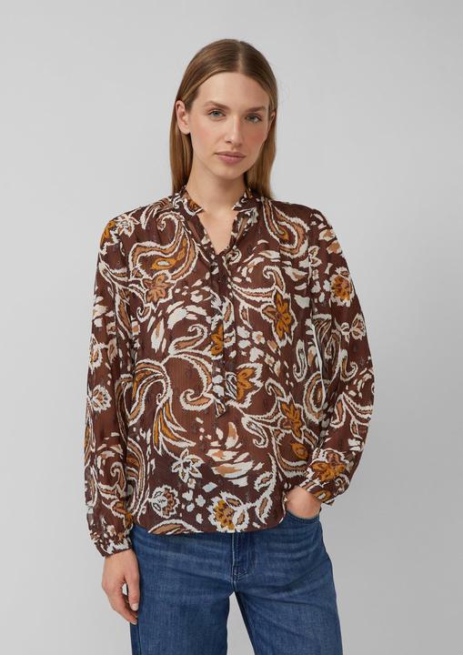 Immagine prodotto s.Oliver Bluse Semitransparente Chiffon-Bluse mit All-over-Print (32)