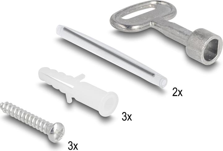 Image du produit Delock Boîtier de distribution pour fibre optique pour usage intérieur et extérieur IP65 étanche (Boîte de jonction)