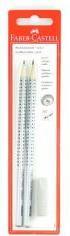 Actual product image Faber-Castell Bleistift Grip 2001/HB, Kappe B, 2 Stück (B, HB, 2x)