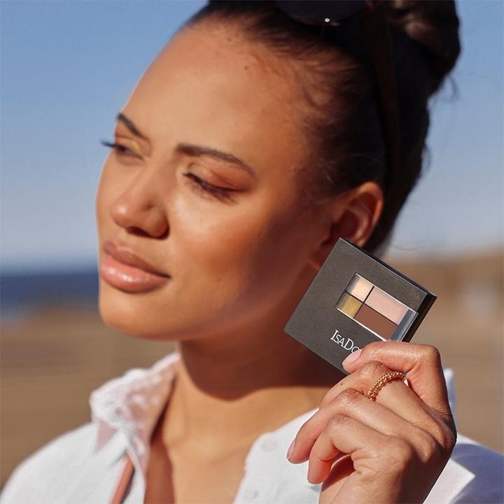 Produktbild Isadora Eye Shadow quadruple eye shadow 05 Rose Glam 4g (Rose Glam)