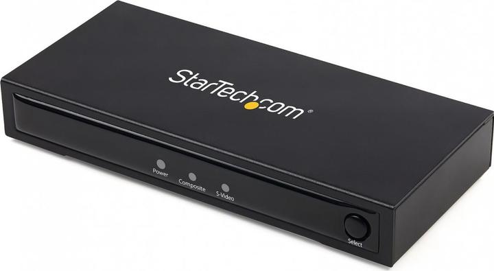 StarTech S-Video or Composite to HDMI Converter with Audio - 720p - NTSC and PAL (Video Switch)