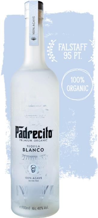 Padre Azul PADRECITO Premium Organic Tequila Blanco 100% Agave 40% Vol. 0,7l (1 x 70 cl)