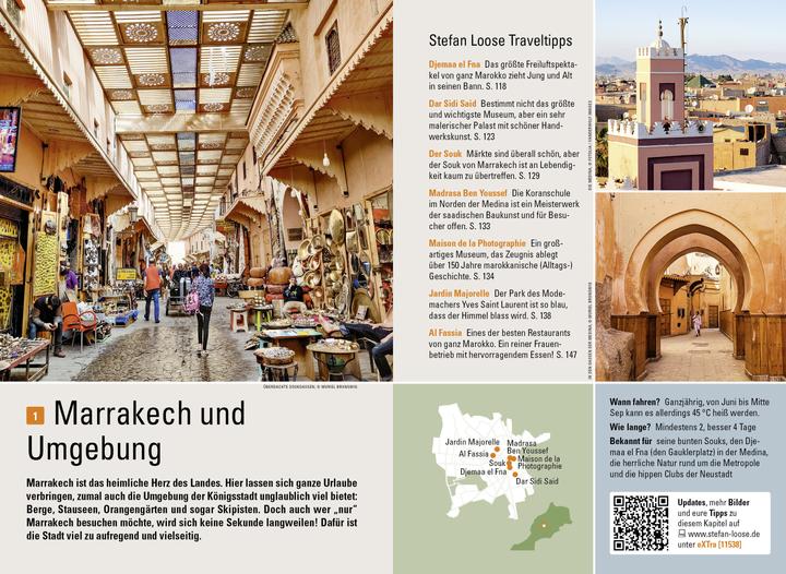 Produktbild Stefan Loose Reiseführer Marokko (Deutsch, Muriel Brunswig, Thomas Baur, 2024)