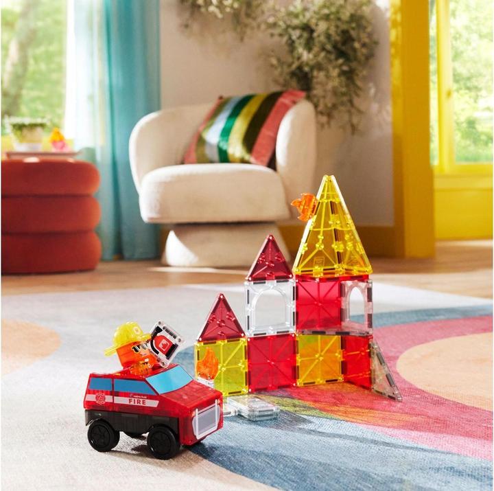 Actual product image Magna-Tiles Fire Rescue