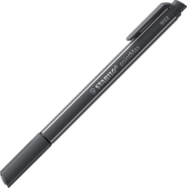 Produktbild STABILO pointMax Filzschreiber (Schwarzgrau, 1 x)