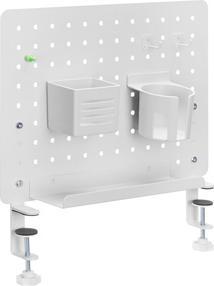 Produktbild Powerton ERGO PEGBOARD Büro-Organizer zur Tischbefestigung, grau