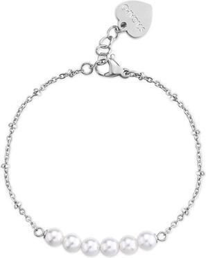 Actual product image Sagapo S'AgapÃµ - Elegant steel bracelet with pearls Wisdom SWI19