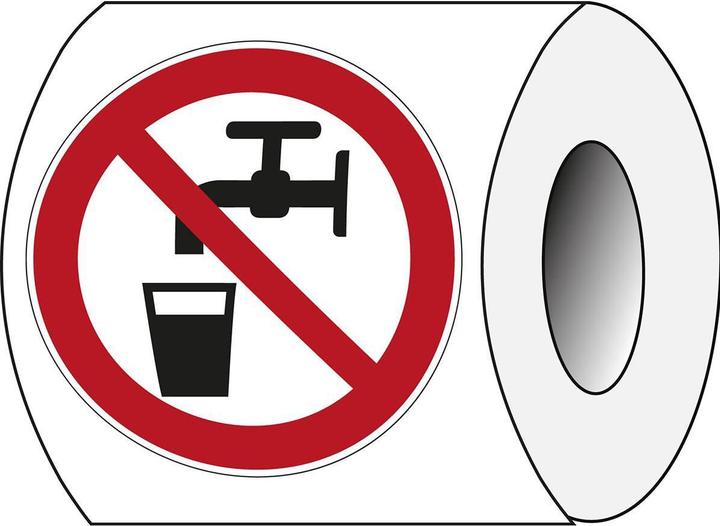 Actual product image Brady Prohibition Sign on Roll -