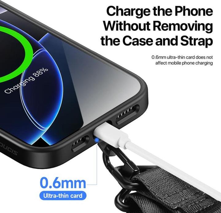 Actual product image Dux Ducis DUX - Outdoor Handykette Schwarz