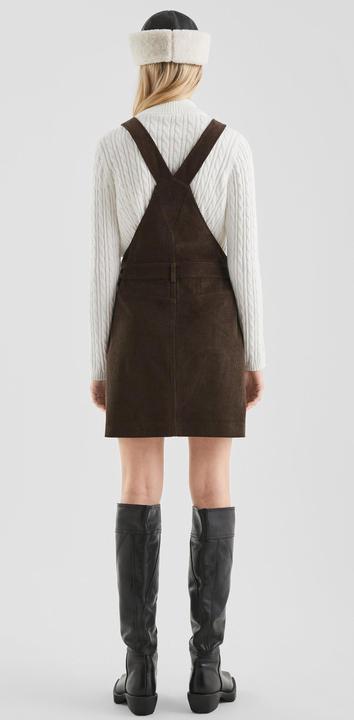 Image du produit s.Oliver Kleid Mini-Latzkleid aus Cord (40)