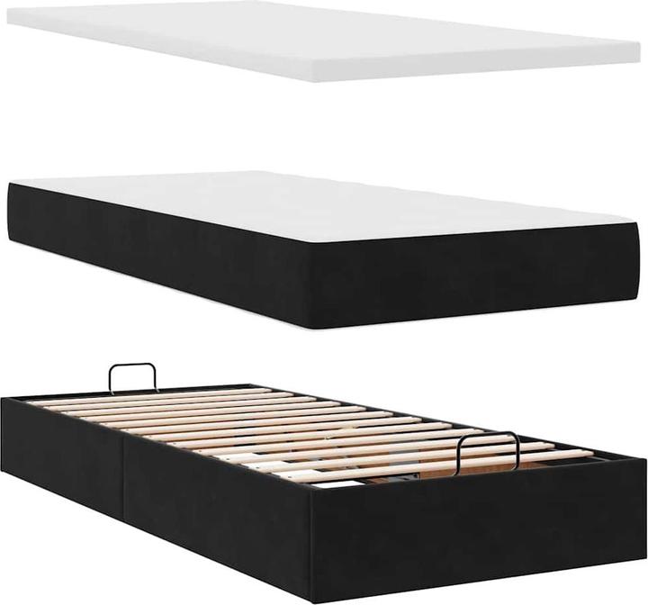 Produktbild vidaXL Ottoman-Bett (100 x 200 cm)